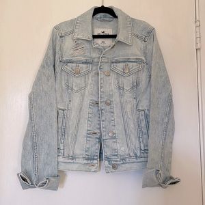 Hollister Light Wash Denim Jacket